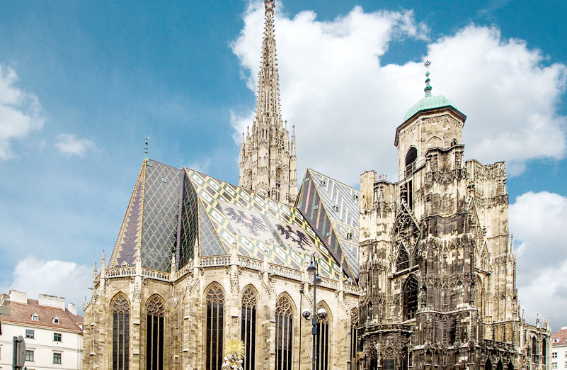 Der Stephansdom, das Wahrzeichen von Wien.